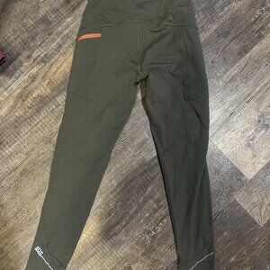 Stio green trail leggings